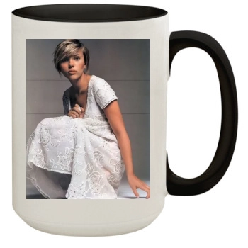 Scarlett Johansson 15oz Colored Inner & Handle Mug