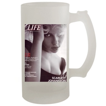 Scarlett Johansson 16oz Frosted Beer Stein