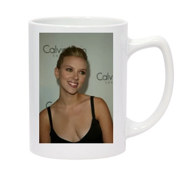 Scarlett Johansson 14oz White Statesman Mug