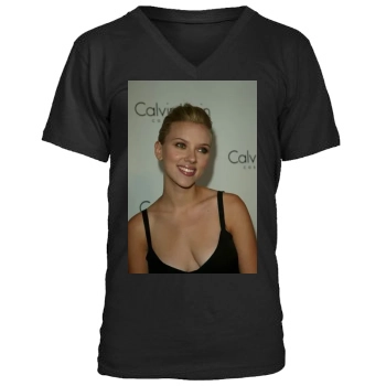 Scarlett Johansson Men's V-Neck T-Shirt