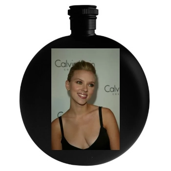 Scarlett Johansson Round Flask