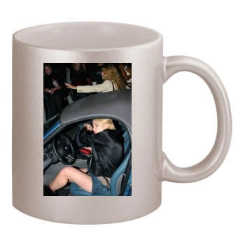 Scarlett Johansson 11oz Metallic Silver Mug