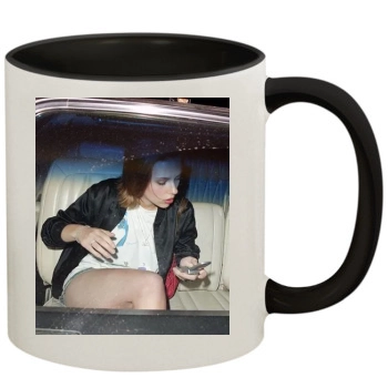 Scarlett Johansson 11oz Colored Inner & Handle Mug