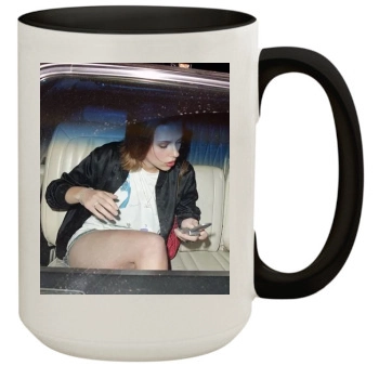 Scarlett Johansson 15oz Colored Inner & Handle Mug