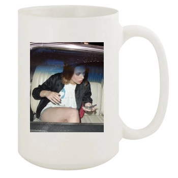 Scarlett Johansson 15oz White Mug