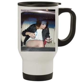 Scarlett Johansson Stainless Steel Travel Mug