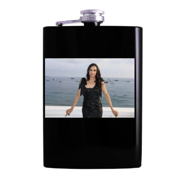 Famke Janssen Hip Flask