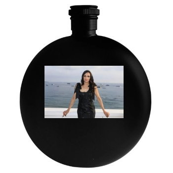 Famke Janssen Round Flask