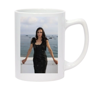 Famke Janssen 14oz White Statesman Mug