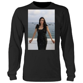 Famke Janssen Men's Heavy Long Sleeve TShirt