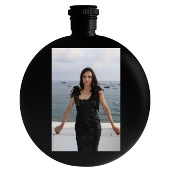 Famke Janssen Round Flask