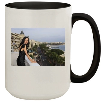 Famke Janssen 15oz Colored Inner & Handle Mug