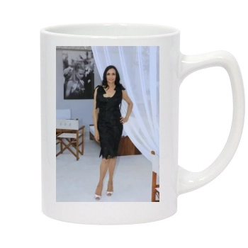 Famke Janssen 14oz White Statesman Mug