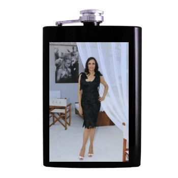 Famke Janssen Hip Flask