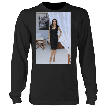 Famke Janssen Men's Heavy Long Sleeve TShirt