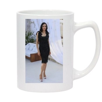 Famke Janssen 14oz White Statesman Mug