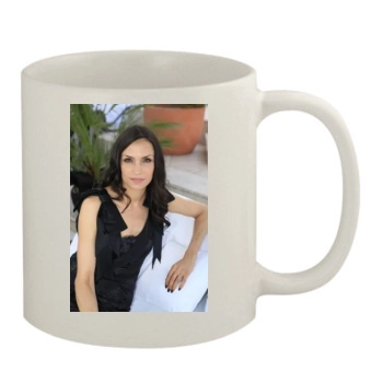 Famke Janssen 11oz White Mug