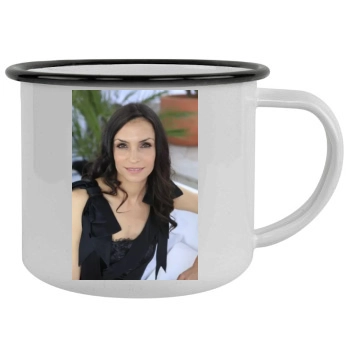 Famke Janssen Camping Mug