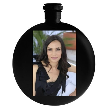 Famke Janssen Round Flask