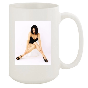 Famke Janssen 15oz White Mug