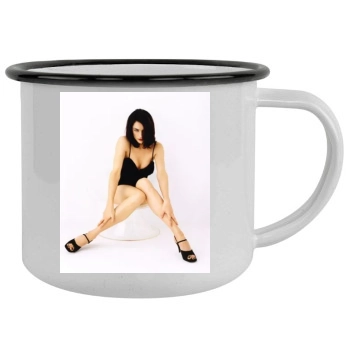 Famke Janssen Camping Mug