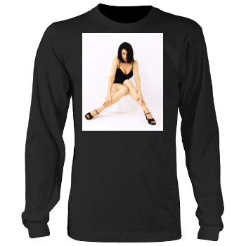 Famke Janssen Men's Heavy Long Sleeve TShirt