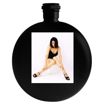 Famke Janssen Round Flask