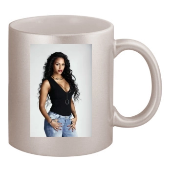 Fanny Neguesha 11oz Metallic Silver Mug