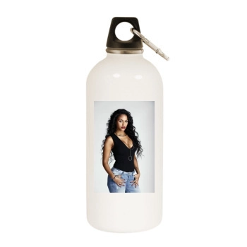 Fanny Neguesha White Water Bottle With Carabiner