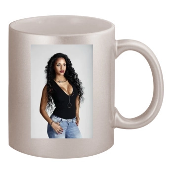 Fanny Neguesha 11oz Metallic Silver Mug