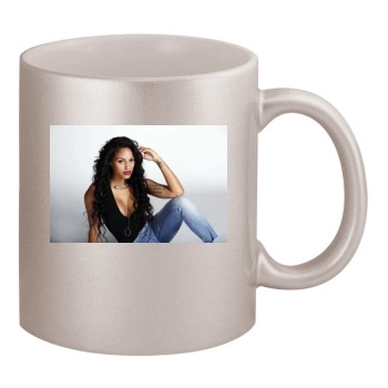 Fanny Neguesha 11oz Metallic Silver Mug