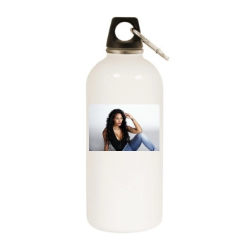 Fanny Neguesha White Water Bottle With Carabiner