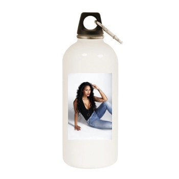 Fanny Neguesha White Water Bottle With Carabiner