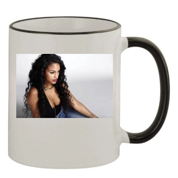 Fanny Neguesha 11oz Colored Rim & Handle Mug