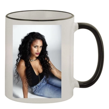 Fanny Neguesha 11oz Colored Rim & Handle Mug