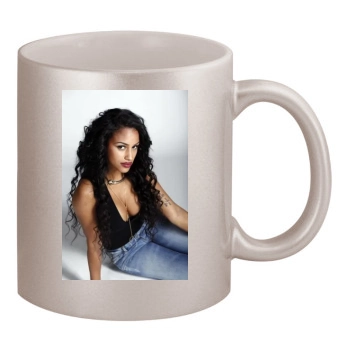 Fanny Neguesha 11oz Metallic Silver Mug