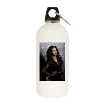 Fanny Neguesha White Water Bottle With Carabiner