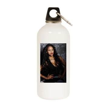 Fanny Neguesha White Water Bottle With Carabiner