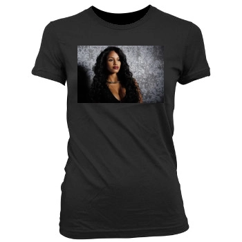 Fanny Neguesha Women's Junior Cut Crewneck T-Shirt