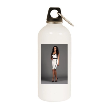 Fanny Neguesha White Water Bottle With Carabiner