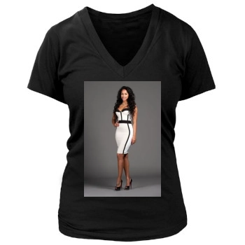 Fanny Neguesha Women's Deep V-Neck TShirt