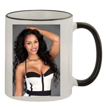 Fanny Neguesha 11oz Colored Rim & Handle Mug