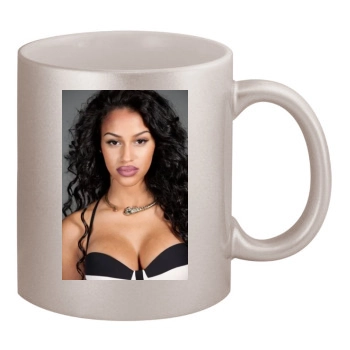 Fanny Neguesha 11oz Metallic Silver Mug