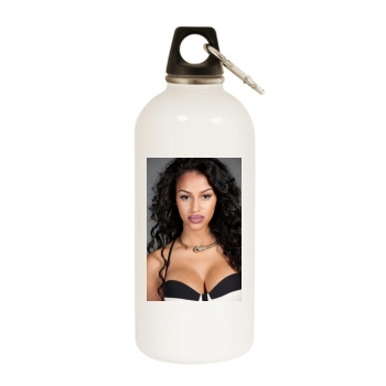 Fanny Neguesha White Water Bottle With Carabiner