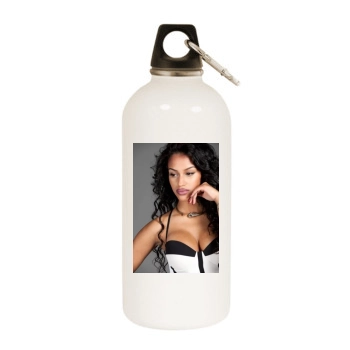 Fanny Neguesha White Water Bottle With Carabiner