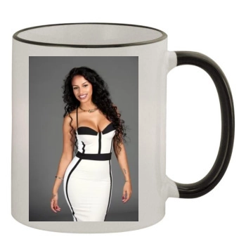 Fanny Neguesha 11oz Colored Rim & Handle Mug