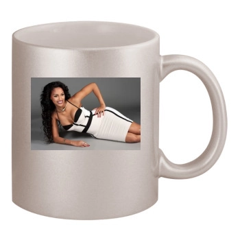 Fanny Neguesha 11oz Metallic Silver Mug