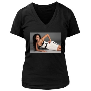 Fanny Neguesha Women's Deep V-Neck TShirt