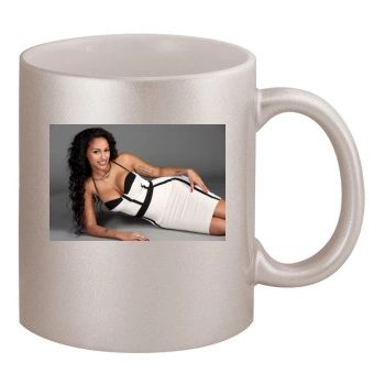 Fanny Neguesha 11oz Metallic Silver Mug