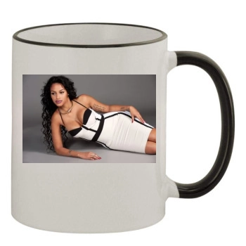 Fanny Neguesha 11oz Colored Rim & Handle Mug